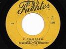 Colombia Cumbia 45 PEÑARANDA Y SU CONJUNTO En Cuba No Falta Nada/El Traje De Eva