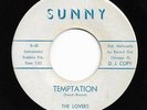 Mod Tittyshaker Instro 45 THE LOVERS Temptation/Blue Tango Sunny HEAR