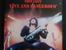 THIN LIZZY Live And Dangerous VERTIGO INNERS UK Original 1Y/1-2Y/1 VINYL 2LP