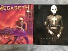(2) Lp’s Megadeth & Slayer Peace Sells... But Who's Buying? & Diabolus In Musica