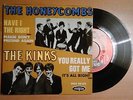 french EP  THE KINKS & THE HONEYCOMBS
