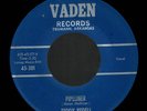rockabilly 45 VADEN 301 TEDDY REDELL PIPELINER/I WANT TO HOLD YOU