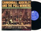 CANNONBALL ADDERLEY & THE POLL-WINNERS riverside LP / wes montgomery MONO DG EX
