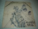 Metallica - And Justice For All 2LP 1988 original pressing with lyrics