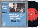 BUTCH MOORE Walking The Streets In The Rain Danish 45PS 1965 eurovision