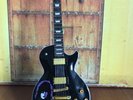 Kiss - Paul Stanley - Miniature Electric Guitar Black 78’ Solo Cover Album