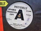 FREDDIE LENNON THAT'S MY LIFE / THE NEXT TIME UK PICCADILLY 7