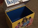 The Beatles 7” record carry case Box Xmas Mono Test Press Yellow McCartney Vinyl