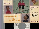 LES SURFS POP GROUP-SIGNED 1964 VINTAGE FRENCH  EP-SHOOP SHOOP TEENY CLASSIC VG