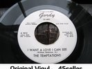 ? TEMPTATIONS promo 'I Want A Love I Can See' NM STAMPED Northern Soul 45