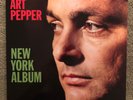 ART PEPPER - New York Album - ANALOGUE PROD 1996 150G 33RPM LP APR-3012