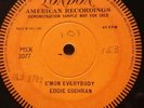 Eddie Cochran demo record 45
