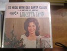 CHRISTMAS HOLIDAY 45/EP w/ picture sleeve Loretta Lynn To Heck w/ Old Santa VG+