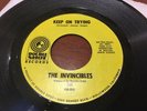 The Invincibles - Keep On Trying - US Soul 45 1968 Double Shot Ex