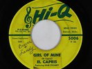 Doo-Wop 45 - El Capris - Girl Of Mine - Hi-Q - mp3