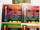Set of 5 x Flashback 1964 1965 1966 1968 1969 (Rare) Various Artists LP Records