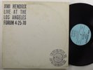 JIMI HENDRIX Live At The Los Angeles Forum 4-25-70 RUBBER DUBBER 2XLP + gatefold