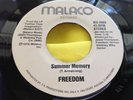 Scarce Funk Soul 45 : Freedom   Summer Memory   Get Up And Dance   Malaco 1060