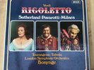 SET 542-4 Verdi Rigoletto Sutherland Pavarotti Milnes LSO Bonynge 3LP Box Set EX