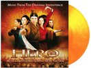 HERO ORIGINAL SOUNDTRACK FIRST PRESSING ON FLAMING COLORED VINYL NEW