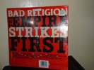 SEALED Bad Religion The Empire Strikes First Vinyl Record LP CLEAR WITH RED