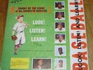 Look, Listen And Learn Vintage 33 Baseball Record & Picture Book Of the Dodgers