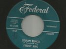 NEW BREED R&B bw/ INSTRO - FREDDIE KING - NOW IVE GOT A WOMAN  -HEAR -FEDERAL