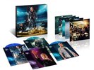 JOHNNY HALLYDAY  COFFRET 4 VINYLES COULEURS STADE DE FRANCE 98 NUMEROTEE 500 EX