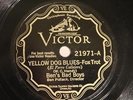 JAZZ BEN POLLACK BOYS Yellow Dog Blues / Wang-Wang Blues VICTOR 21971 E