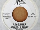 COLLEEN & TEDDY - BEACHNUT b/w  LONESOME BLUES - MIRA - WLP 45  - MOD ROCKER