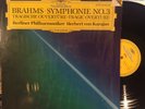 BRAHMS Symphony 3 Tragic Overture. KARAJAN DGG 427496 digital LP 1989 Germany NM