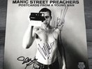 Manic Street Preachers - SIGNED Postcards From A Young Man Vinyl LP
