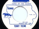 TERRY TEENE Pussy Galore / Curse Hearse Pantherman 45 Strawberry Alarm Clock