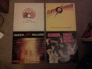 QUEEN LP X4 . FLASH GORDON, SHEER HEART ATTACK, NIGHT OPERA, LIVE KILLERS