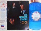 ROLLING STONES 12X5 LONDON L20P 1010 Japan OBI MONO CLEAR BLUE VINYL VINYL LP
