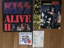 KISS ALIVE II: 2 LP vinyl w/ original tattoos, book + bonus DETROIT ROCK CITY CD