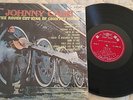 JOHNNY CASH IMPORT LP FIRST ROUGH CUT KING OF COUNTRY MUSIC STEREO EX