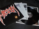 MASTER same title LP vinyl PROMO 1st press Nuclear Blast 1990