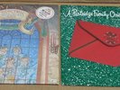 Osmond Christmas Album SEALED + Partridge Family w Card Envelope Vinyl LP Record