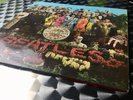 THE BEATLES SGT PEPPERS 1ST PRESS 1967 UK MONO LP RARE WIDE SPINE RED INNER VG