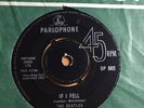 THE BEATLES IF I FELL TELL ME WHY UK 1964 PARLOPHONE EXPORT DP 562