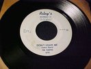NORTHERN SOUL 45 The TEMPOS Don't Leave Me ORIGINAL on RILEY's 8781 Detroit HEAR