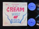 CREAM Wheels of Fire FL-S-1629/1630 TAIWAN/ASIAN IMPORT VARIANT 2-LP  EX
