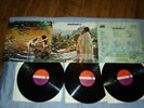 WOODSTOCK - 3 LP - 1970 - FIRST UK PRESS - ATLANTIC RED PLUM  LAB - N/MINT
