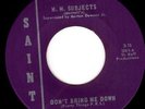 The Infamous MONTELLS 45 w/ CENSOR BEEPS - as H.M. SUBJECTS - Florida Garage 45