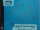  LP 10” Classical TIBOR DE MACHULA cello LALO concerto EX ? Philips