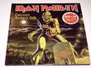 IRON MAIDEN - CHICAGO MUTANTS RULE / LIVE 1983 - 2LP RED VINYL POSTER NM V116