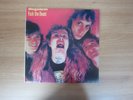 MEGADETH Fuck the Beast Yellow Cartoon Back Cover and Different Lable Korea LP