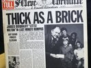 VINYL RECORD ALBUM JETHRO TULL THICK AS A BRICK NEWSPAPER EX MS 2072 1972