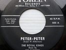 ROYAL KINGS doo-wop 45 PETER PETER on ORIGINAL mint minus Forlin Records PC168